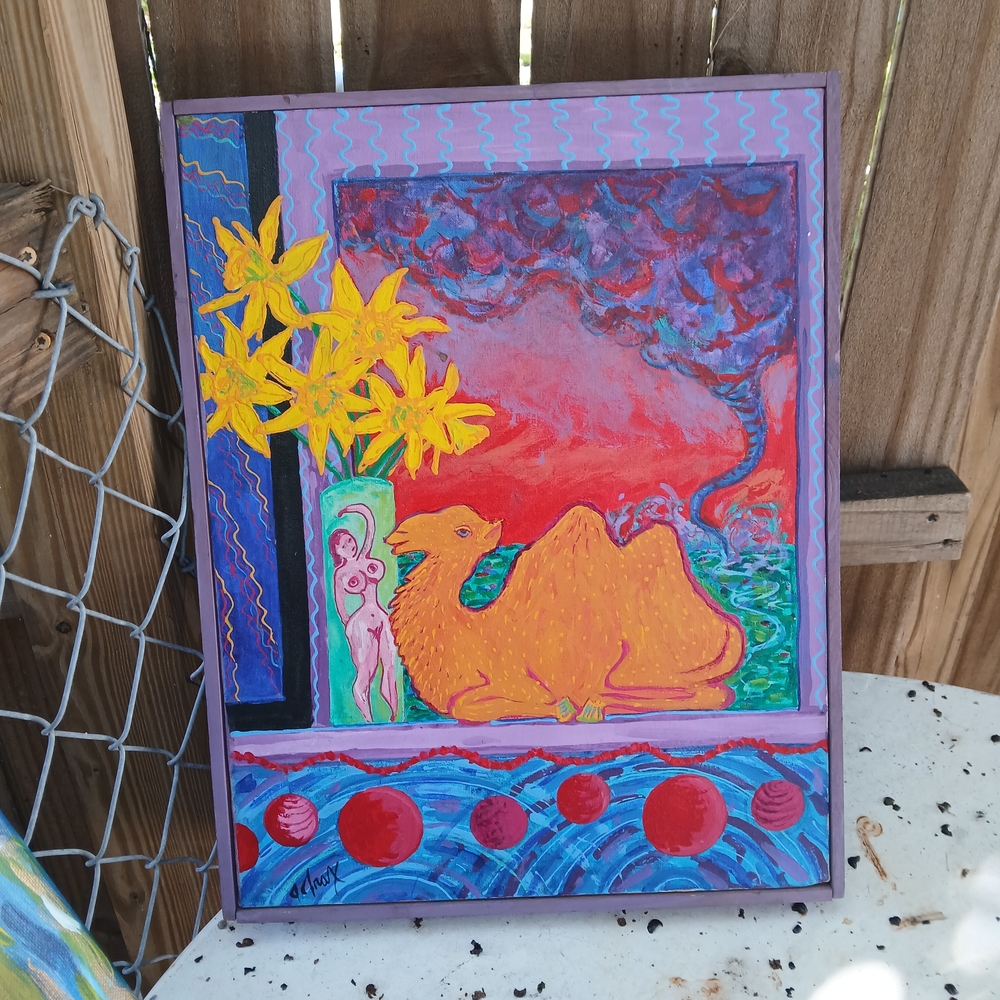 Vibrant Camel Art Print